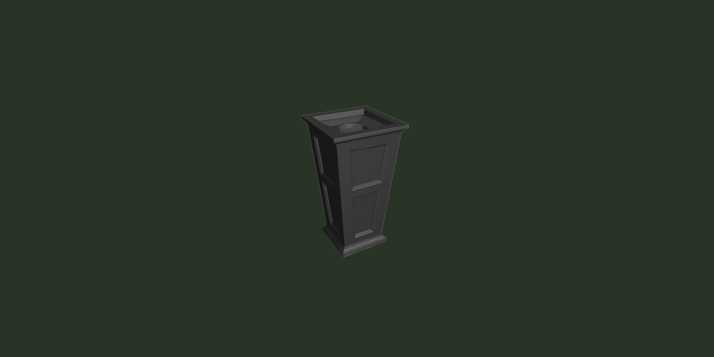 Fairfield 40in Tall Waste Bin