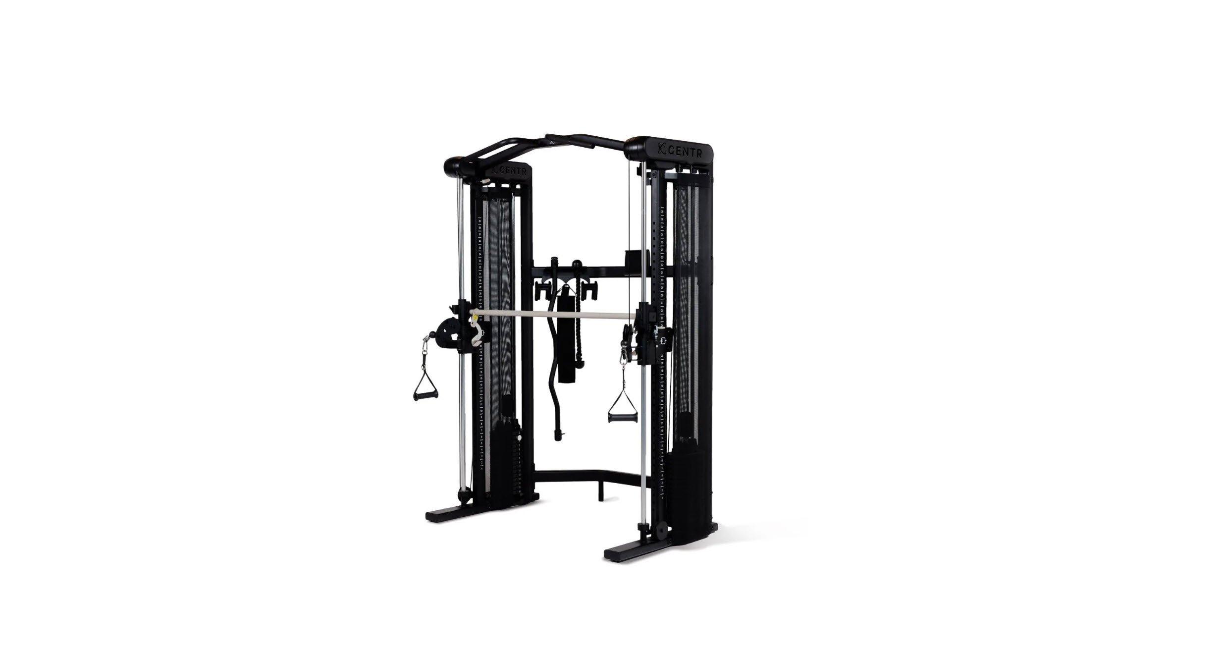 Centr 3 Home Gym Functional Trainer with Selectorized Smith Bar