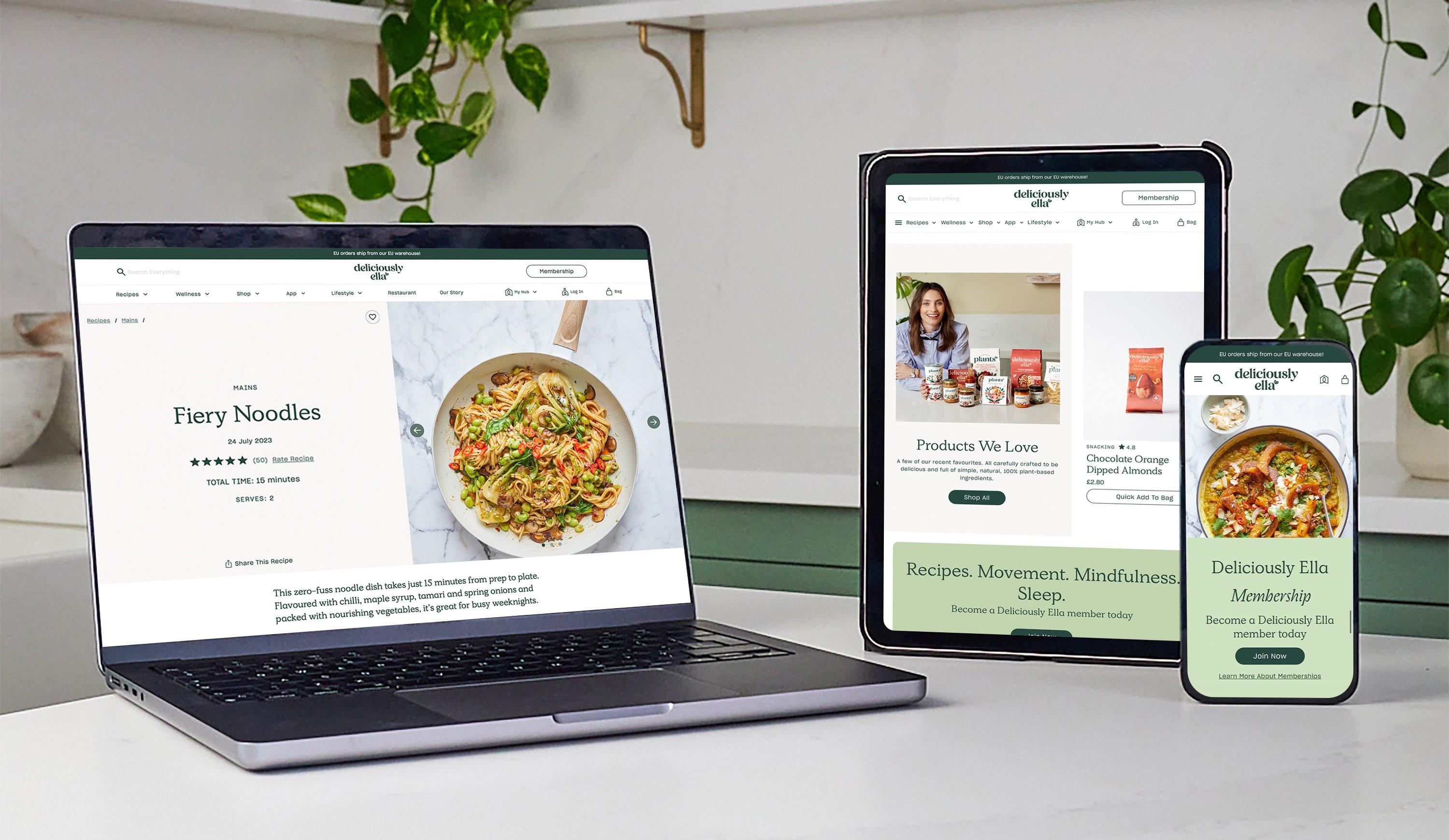 Deliciously Ella App and Membership