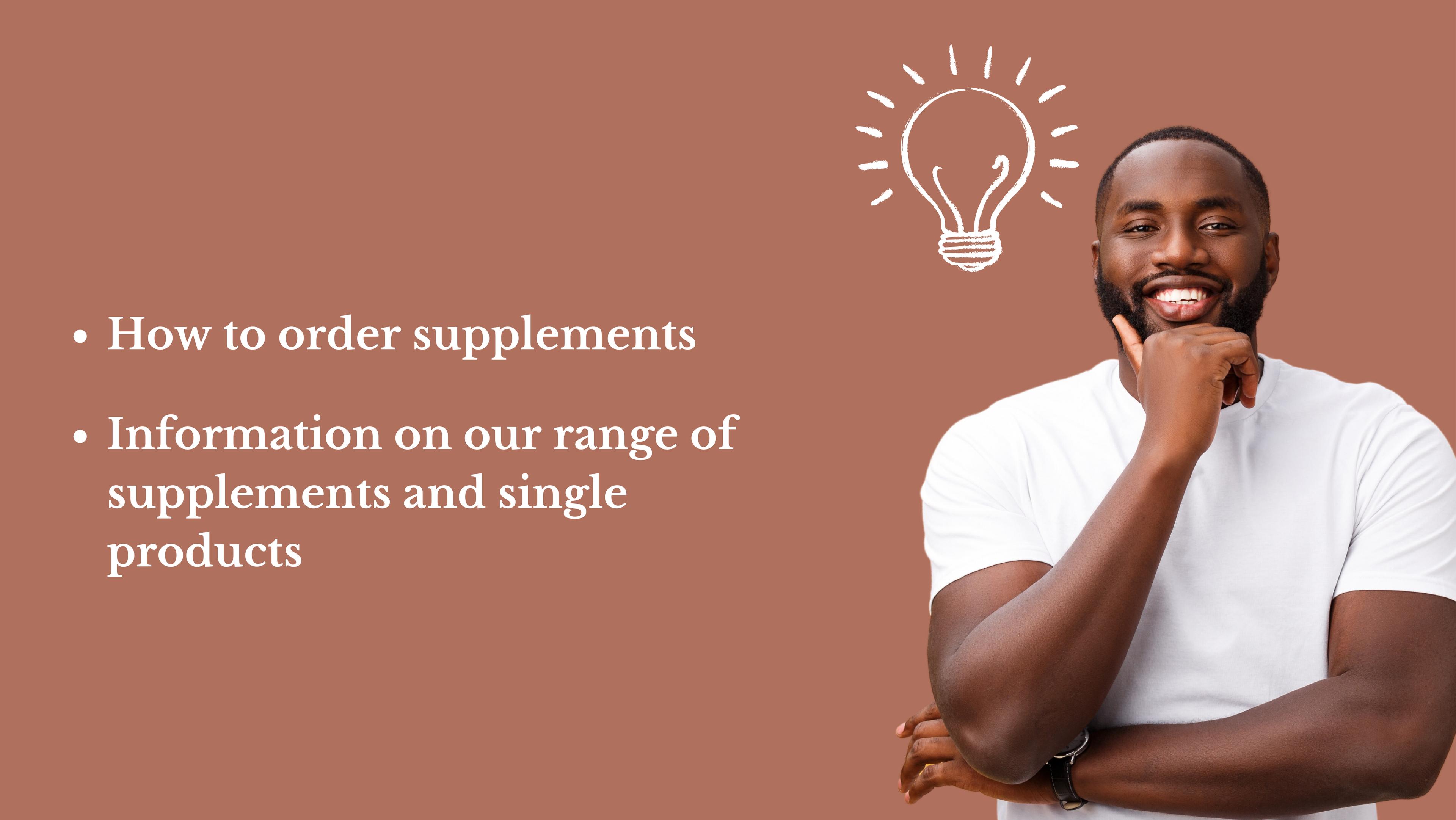 About our supplements