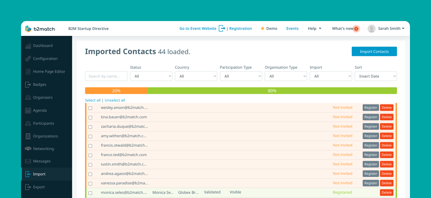 Data Import & Export