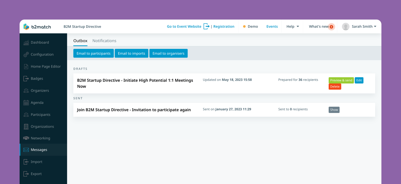 Emails & Notifications