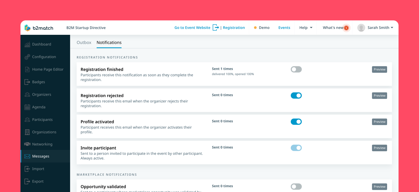 Automated Email Notifications