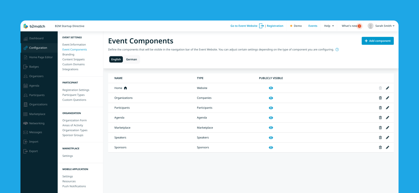 Event Components