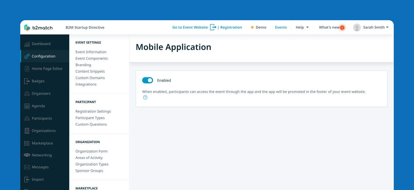 Mobile Event App