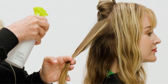 how to use K18 with salon services