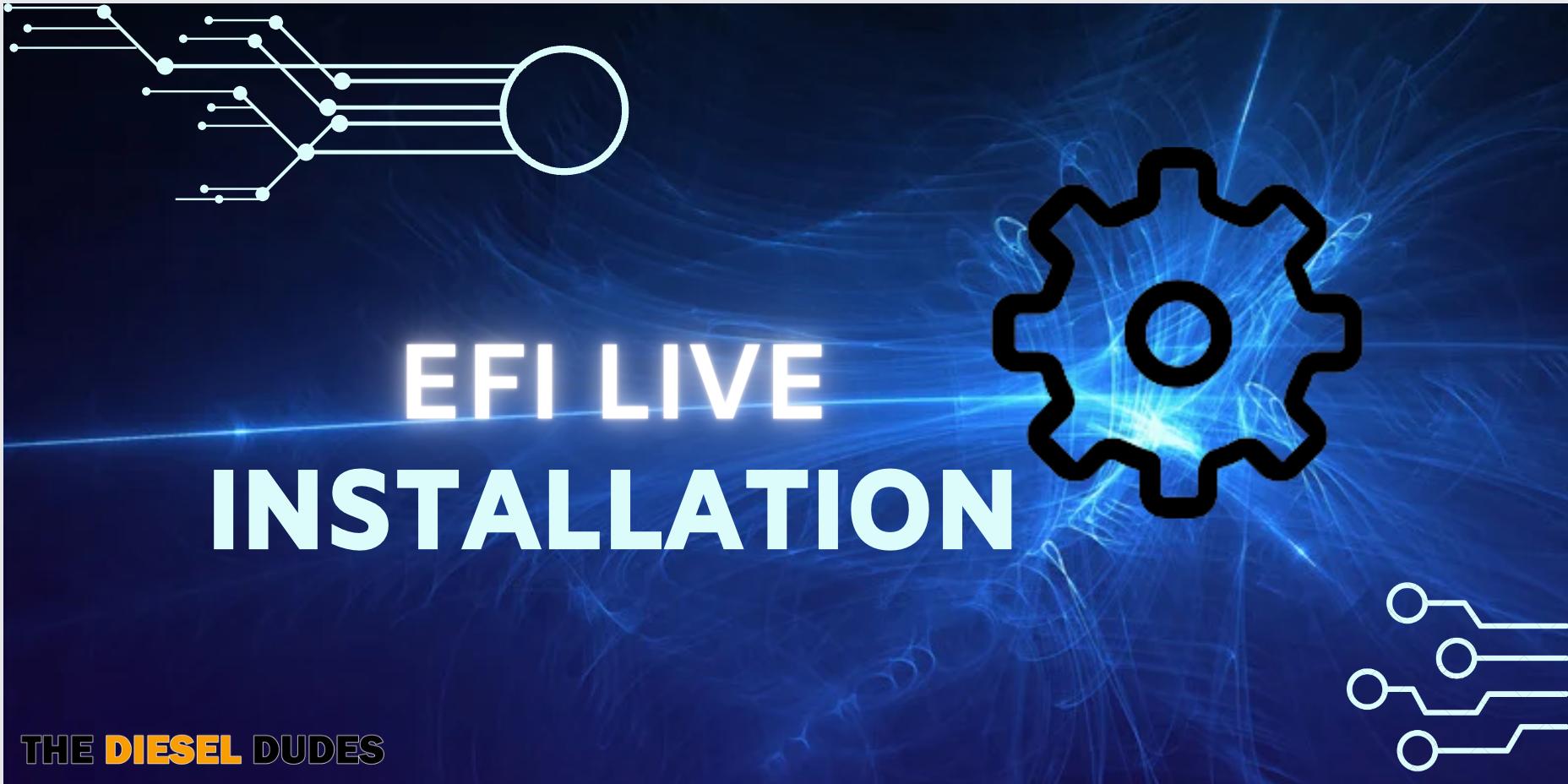 EFI Live Installation