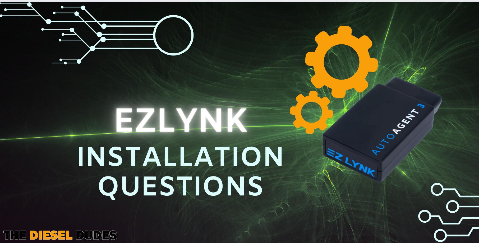 Ezlynk Installation Questions