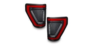 5910-504 Flush Mount Tail Lights for Ford F150: 2021-2024