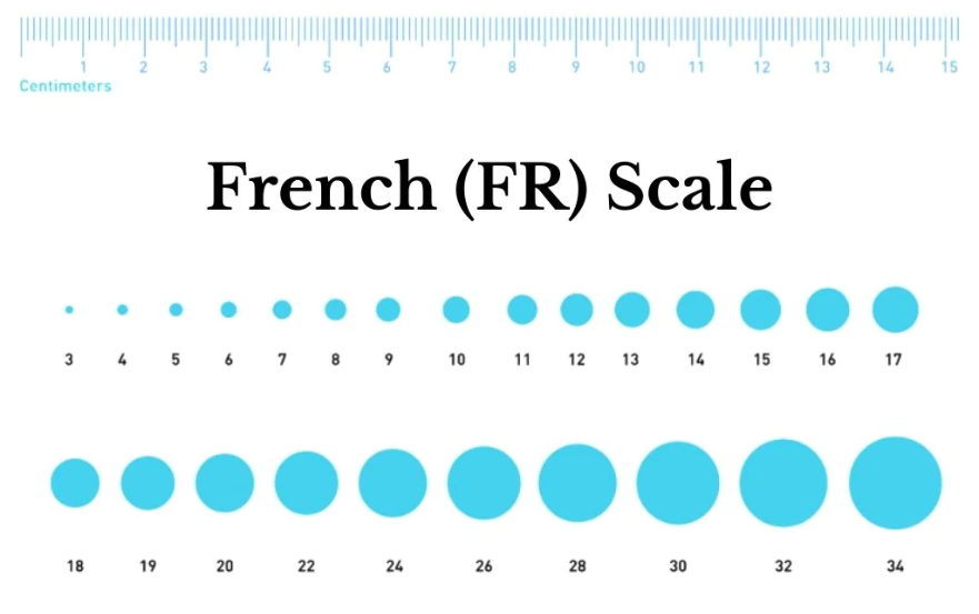 french (FR) scale measurement for catheters 