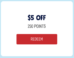 $5 off redeem example