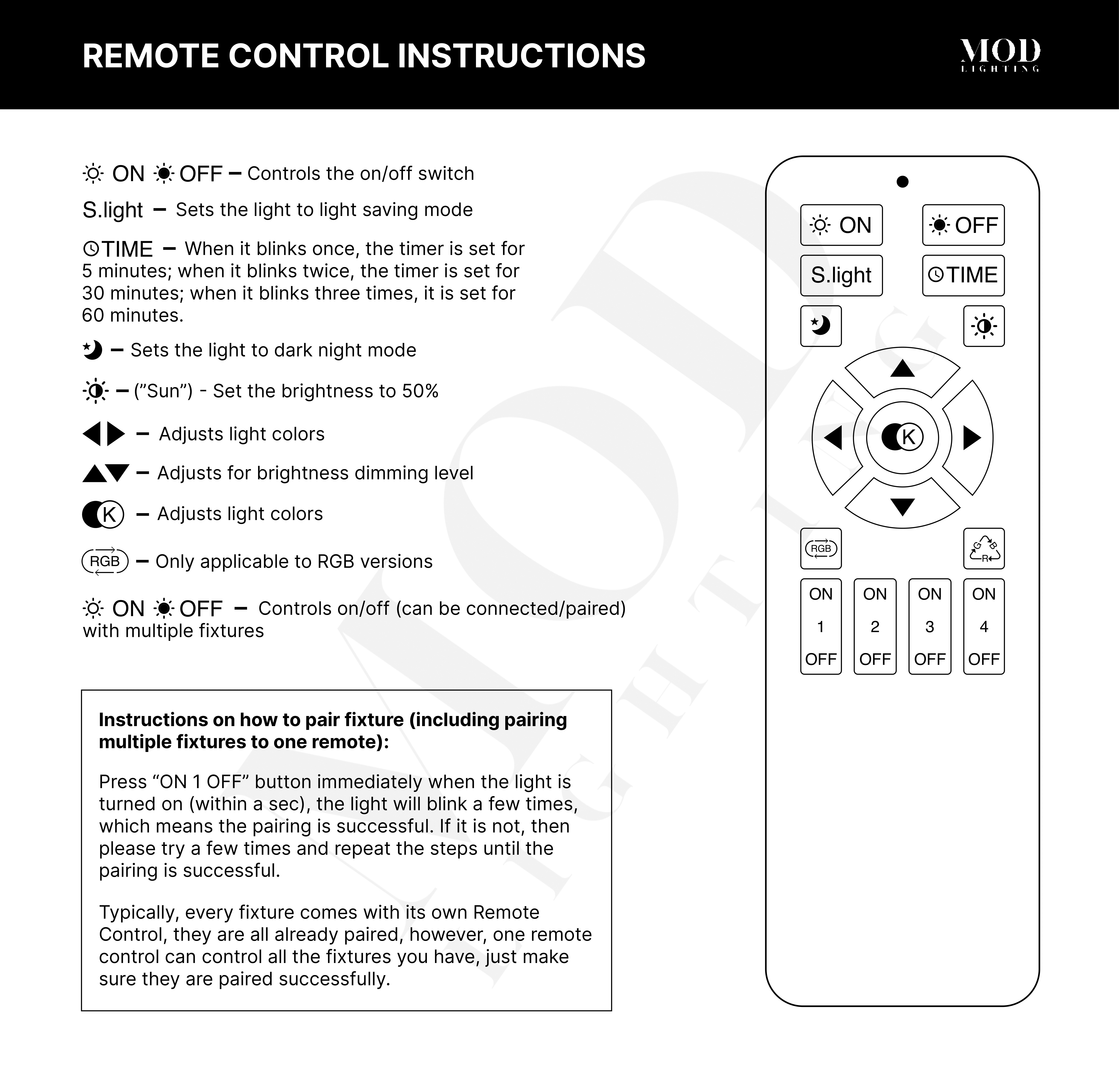 Haylen Solar Remote Control Guide Setup
