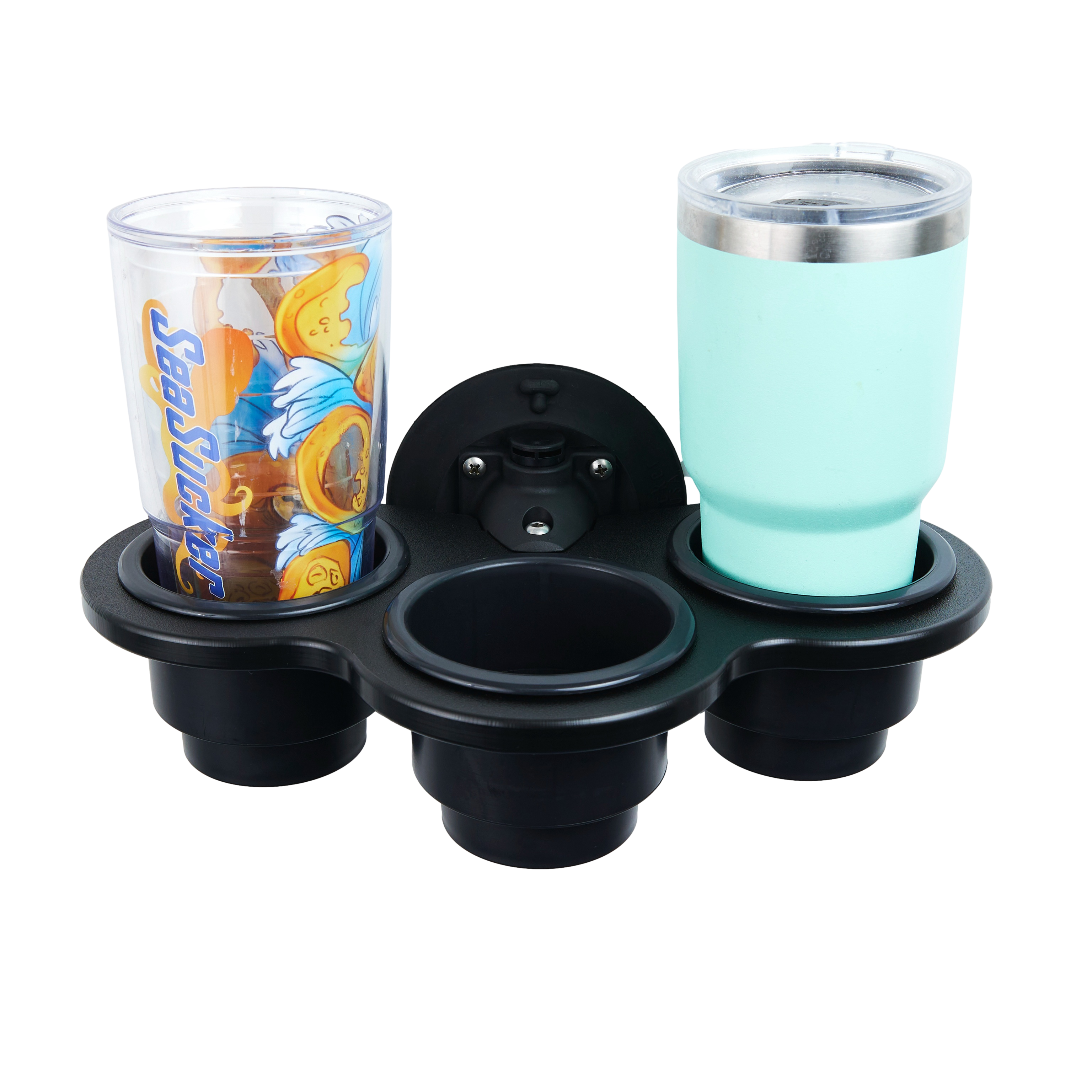 SeaSucker 3-Cup Vertical Mount in Black