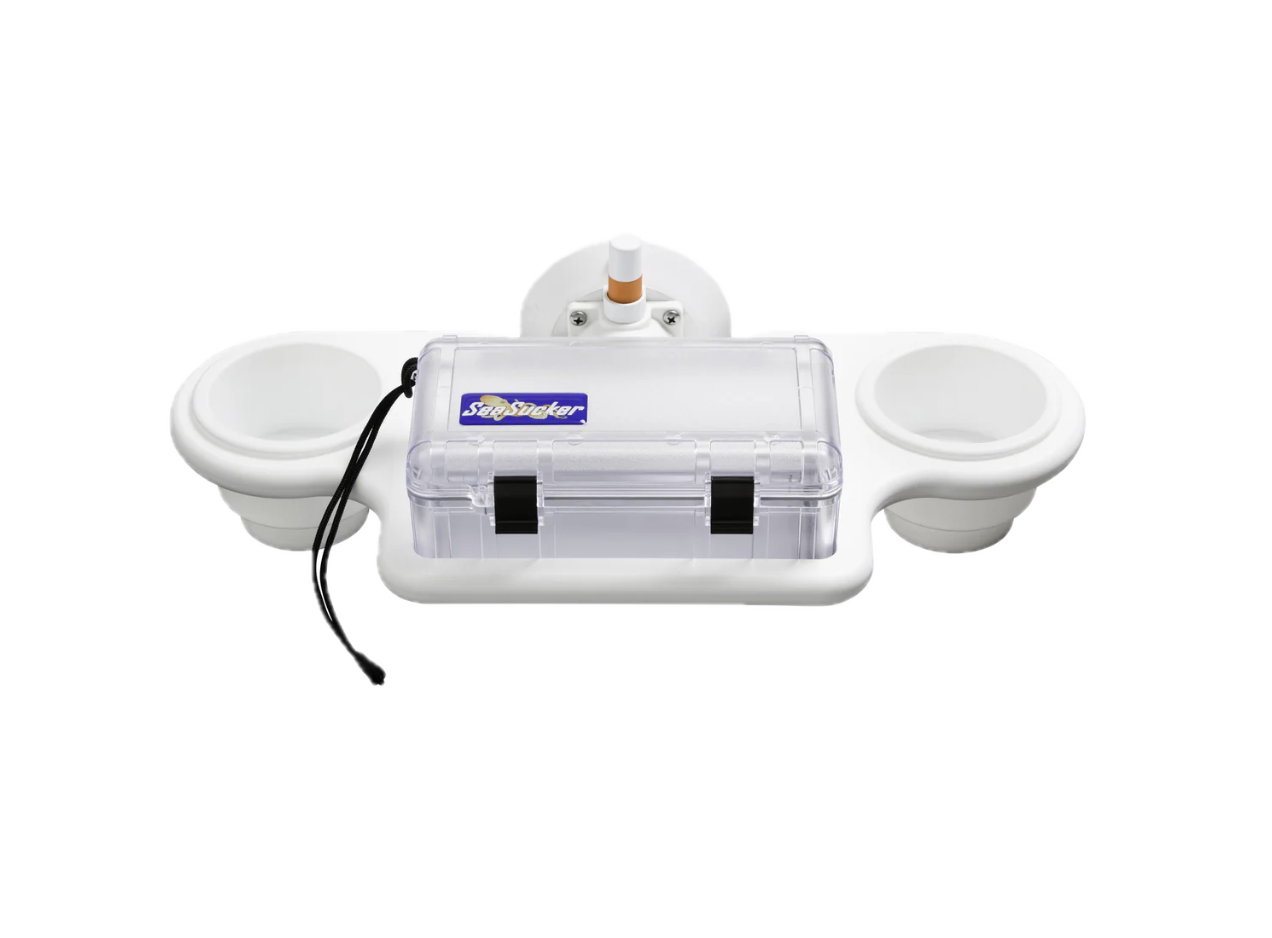 SeaSucker 2-cup Holder w/ Large Dry Box