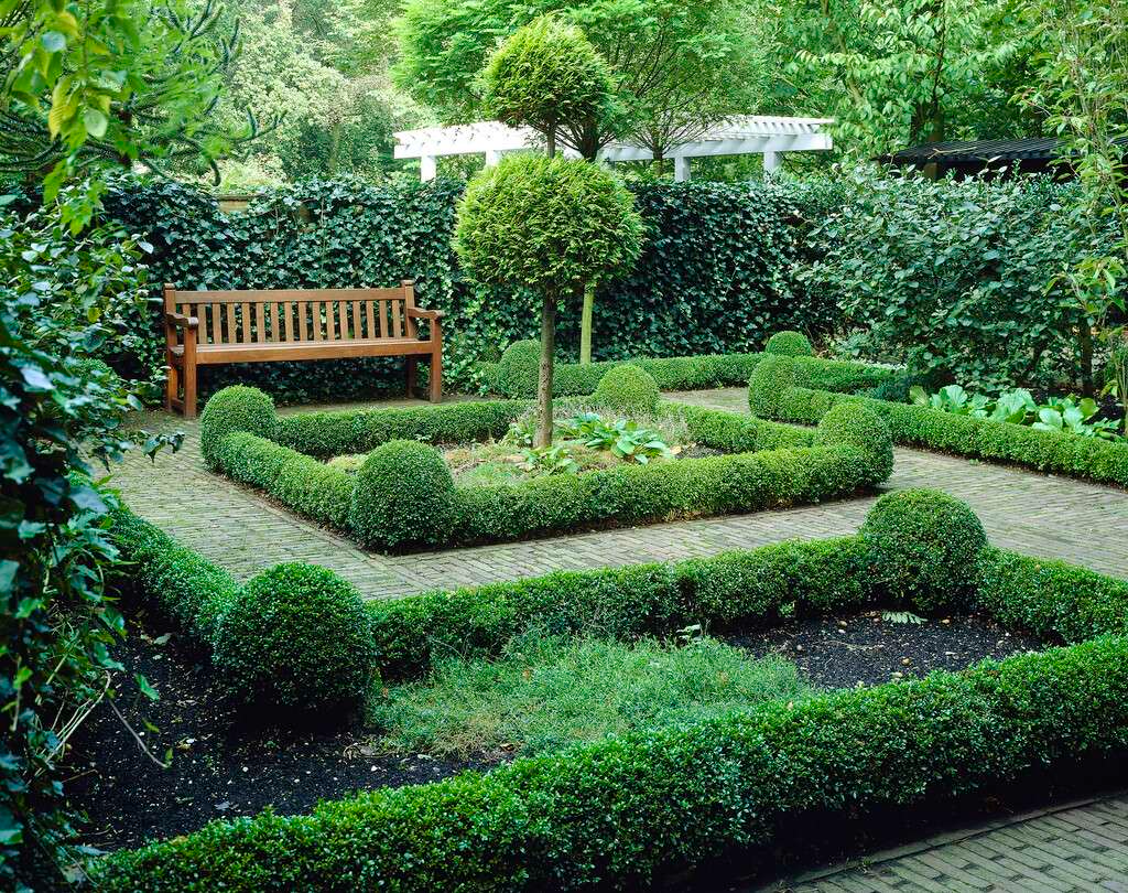 Formal garden design