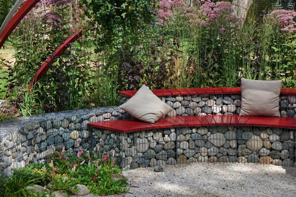 Gabion seating