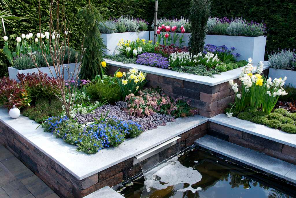 Modern garden design